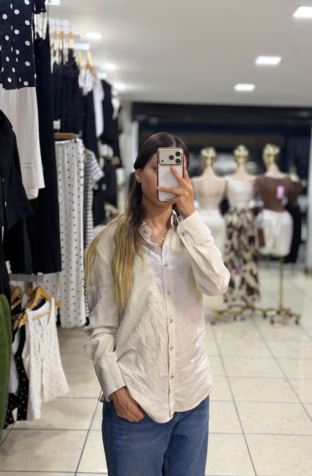 Blusa lino