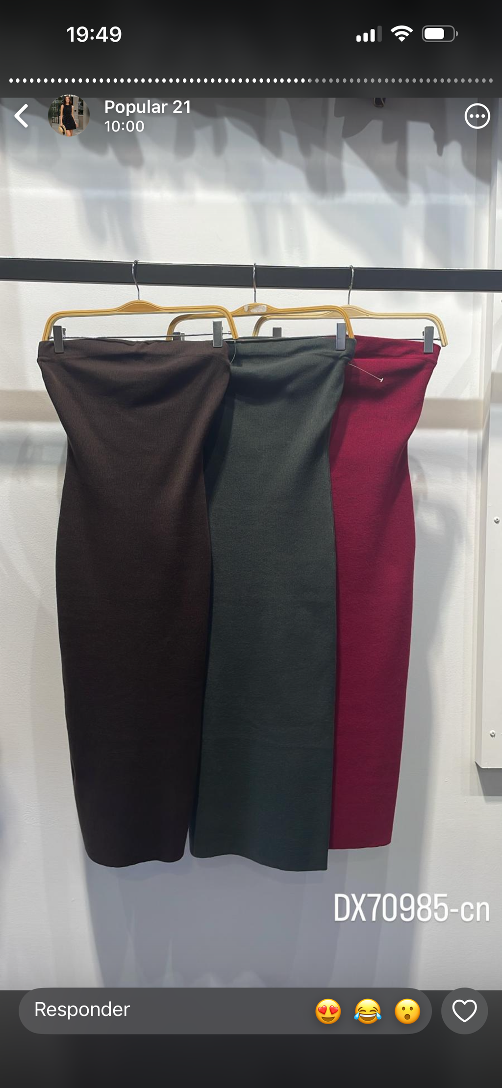 Blusa satin
