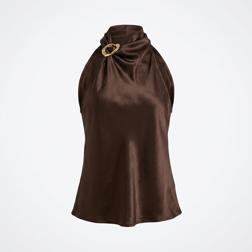 Blusa satín
