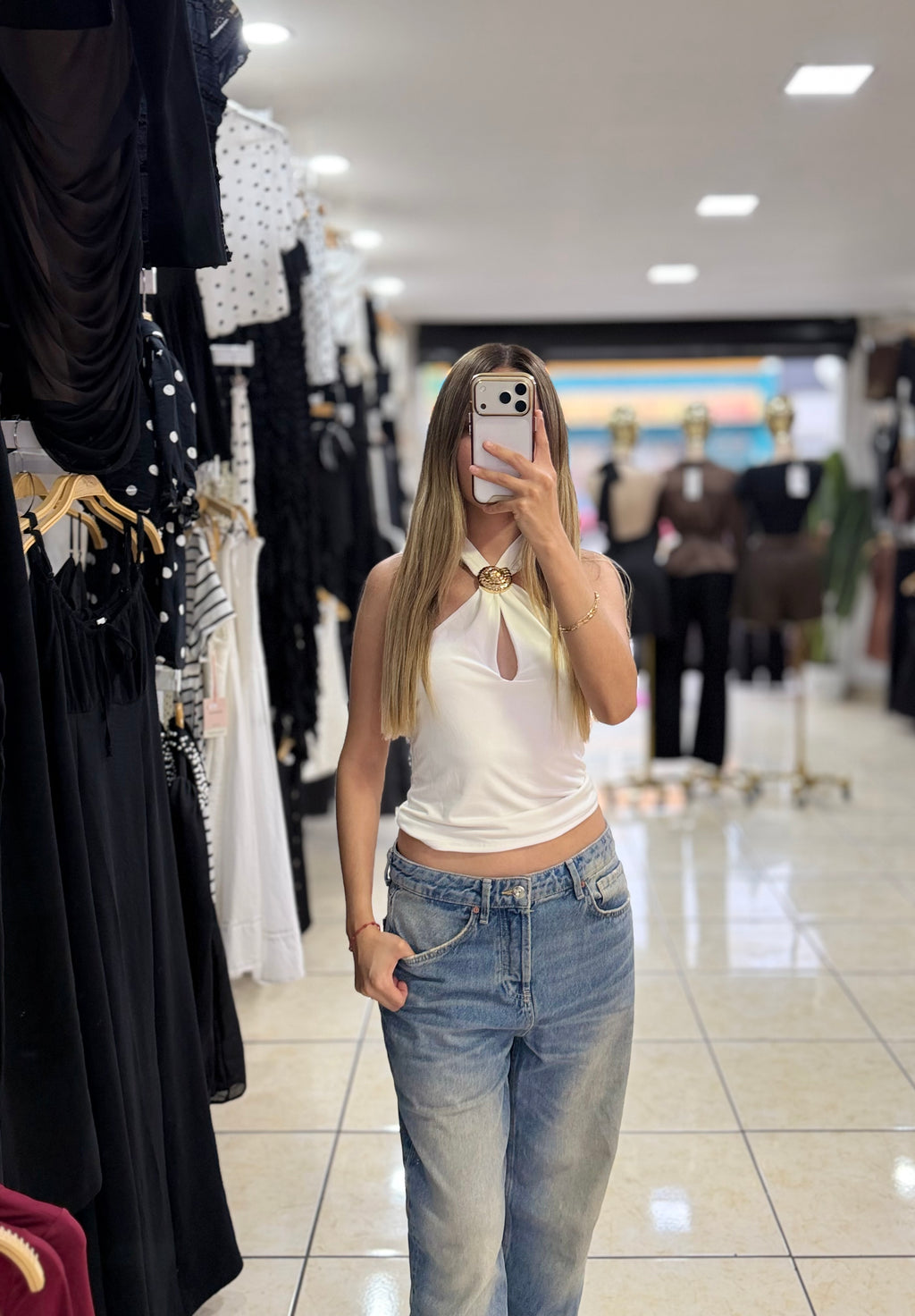 Blusa concha
