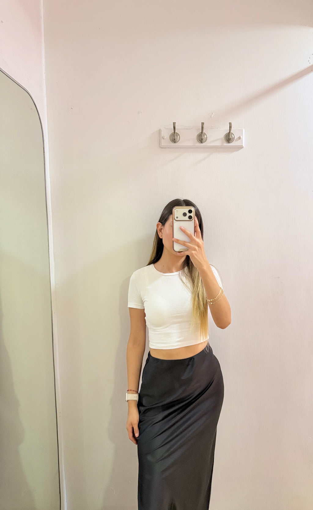 Falda satin