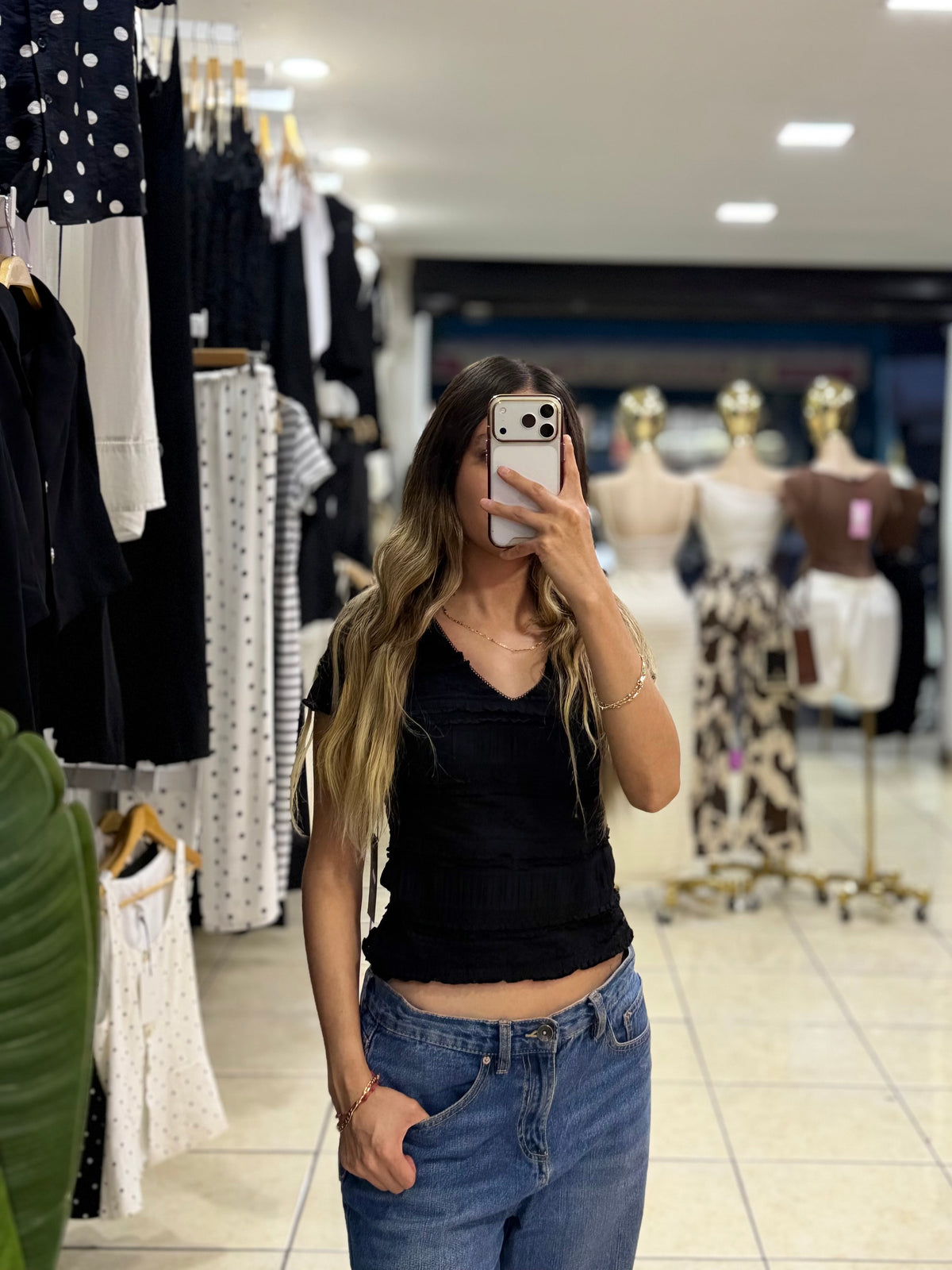 Blusa lace