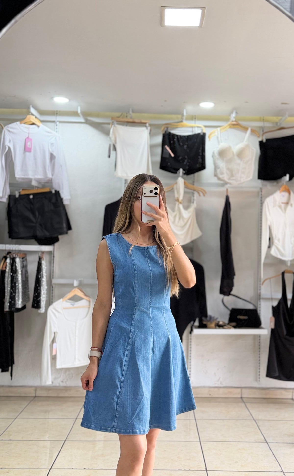 Vestido Denim