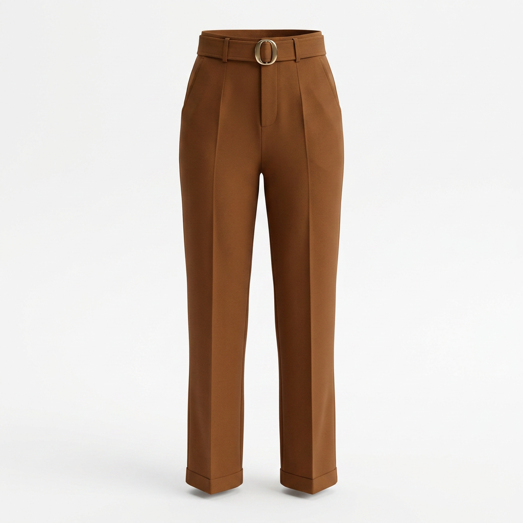 Pantalón vestir fajo