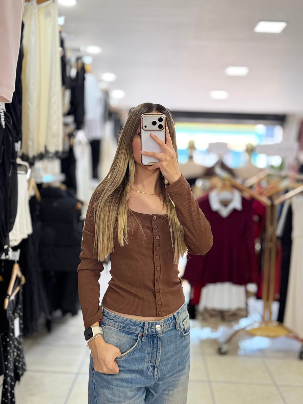 Blusa body line