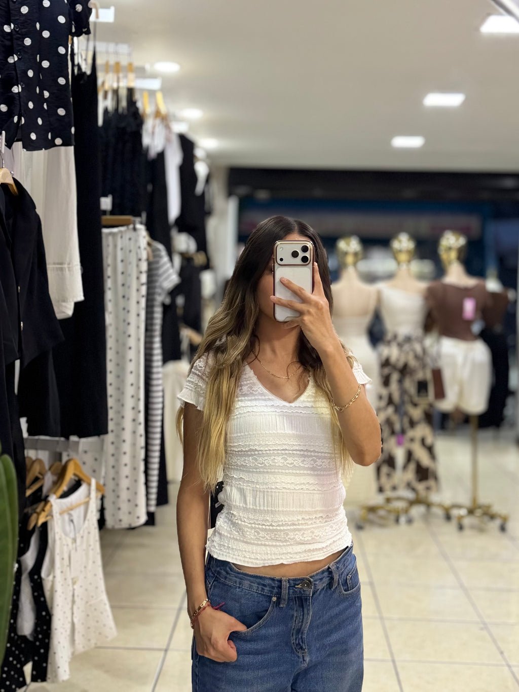 Blusa lace