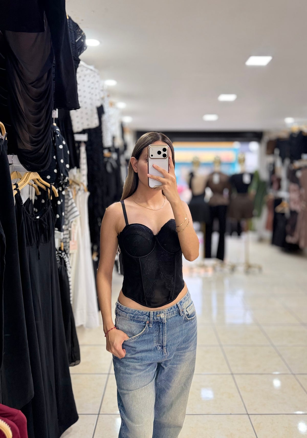 Corset de encaje