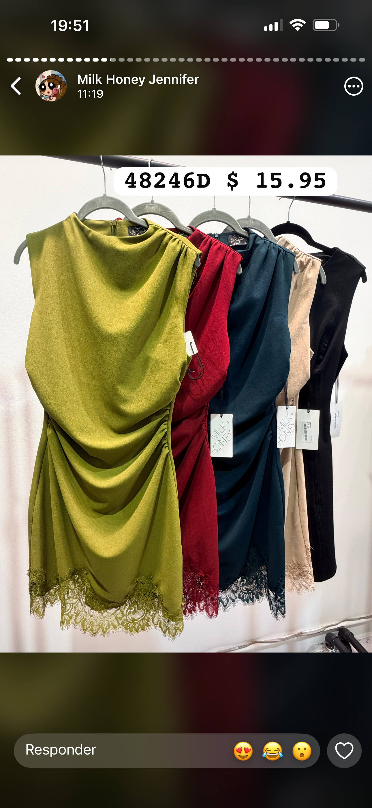 Blusa satin