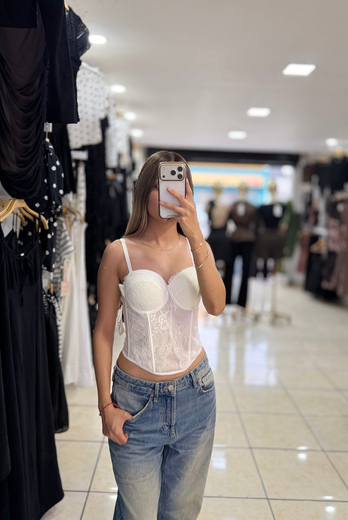 Corset de encaje