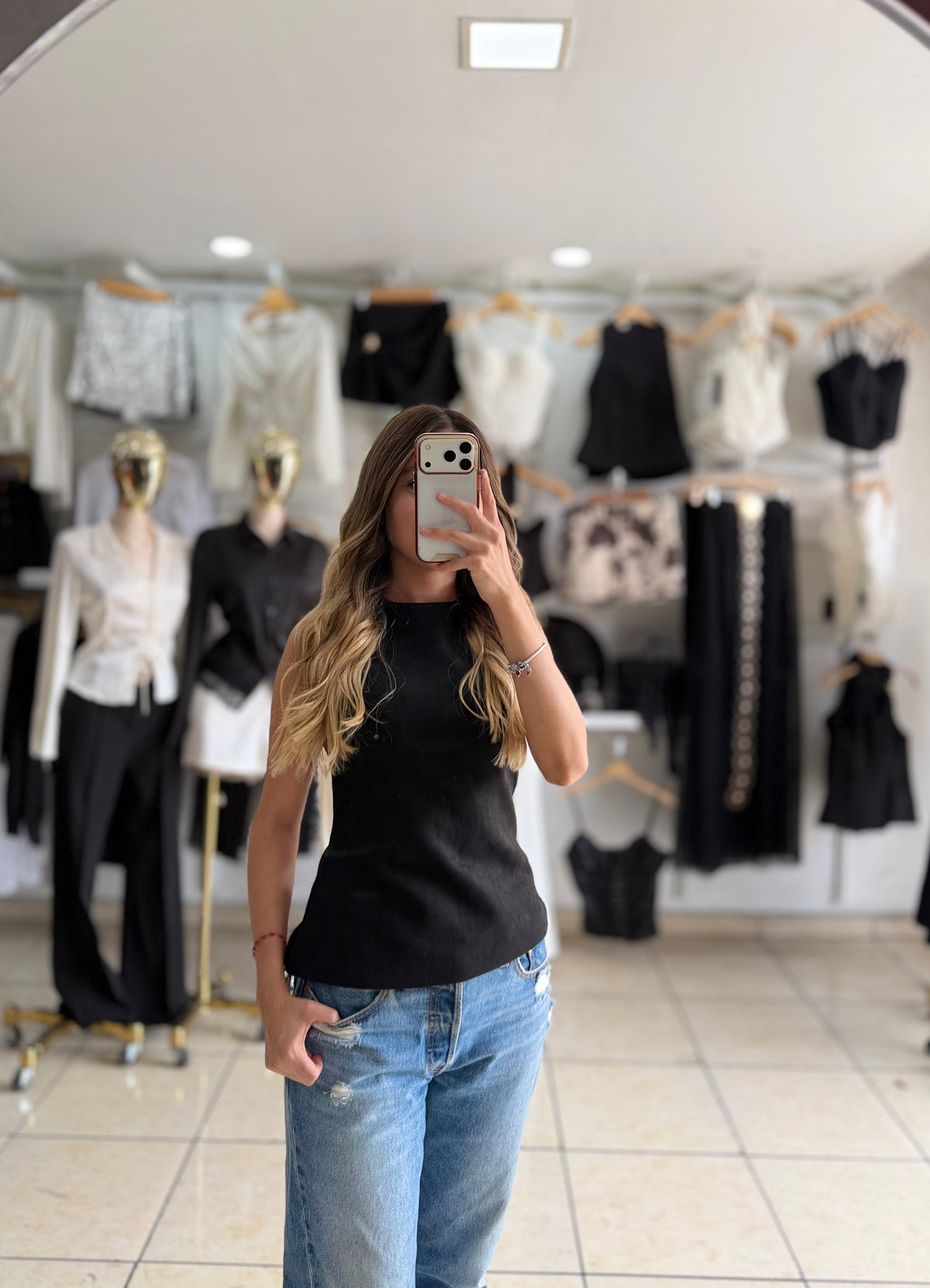 Blusa Cowgirl gamuza