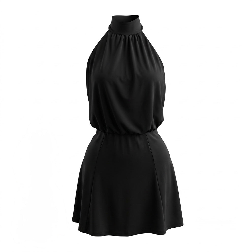 Vestido cuello