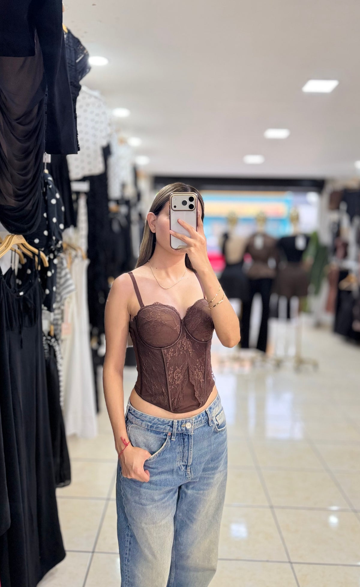 Corset de encaje
